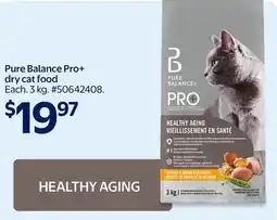 Walmart Pure Balance Pro+ dry cat food offer
