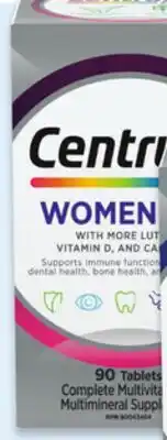 Walmart Centrum Women 50+ Multivitamins 90s offer