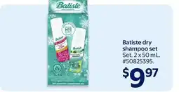 Walmart Batiste dry shampoo set offer