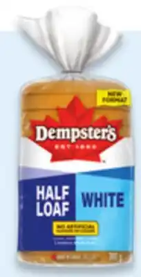 Walmart Dempster's white half loaf offer