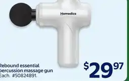 Walmart Rebound essential percussion massage gun offer