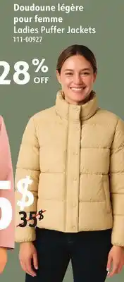 Sushi Shop Ladies Puffer Jackets offer