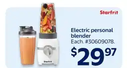 Walmart Electric personal blender offer