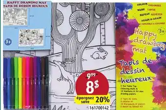 Sushi Shop HAPPY DRAWING MAT offer