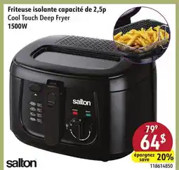 Sushi Shop Cool Touch Deep Fryer 1500W offer