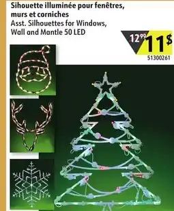 Sushi Shop Asst. Silhouettes for Windows, Wall and Mantle 50 LED offer