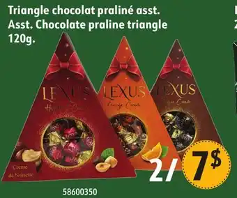 Sushi Shop Asst. Chocolate praline triangle offer