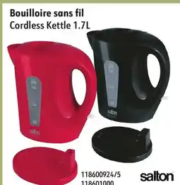 Sushi Shop Salton Cordless Kettle 1.7L offer