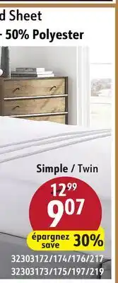 Sushi Shop Flat Sheet-Fitted Sheet Simple / Twin offer