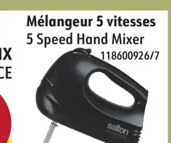 Sushi Shop 5 Speed Hand Mixer offer