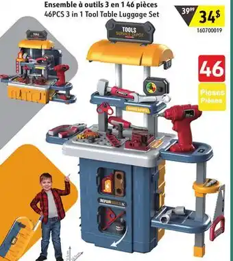 Sushi Shop 46PCS 3 in 1 Tool Table Luggage Set offer