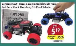 Sushi Shop Pull Back Shock Absorbing Off-Road Vehicle offer