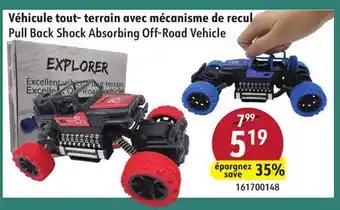 Sushi Shop Pull Back Shock Absorbing Off-Road Vehicle offer