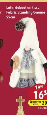 Sushi Shop Fabric Standing Gnome offer