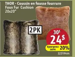 Sushi Shop THOR-Faux Fur Cushion offer