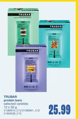 Wholesale Club PROTEIN BARS, 12 X 50 G offer