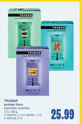 Wholesale Club PROTEIN BARS, 12 X 50 G offer