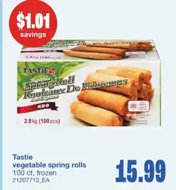 Wholesale Club VEGETABLE SPRING ROLLS, 100 ct offer
