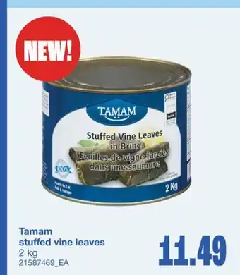 Wholesale Club STUFFED VINE LEAVES, 2 kg offer