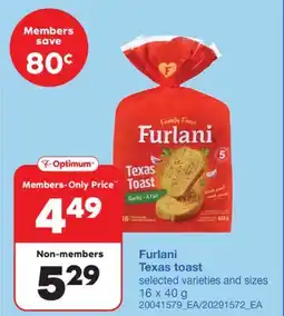 Wholesale Club TEXAS TOAST, 16 x 40 g offer