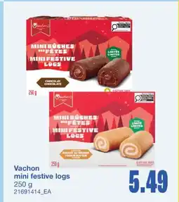 Wholesale Club MINI FESTIVE LOGS, 250 g offer