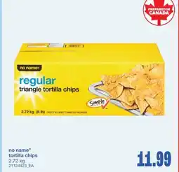 Wholesale Club TORTILLA CHIPS, 2.72 kg offer
