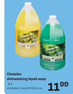 Wholesale Club DISHWASHING LIQUID SOAP, 4 L offer