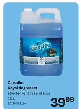 Wholesale Club ROYAL DEGREASER, 10 L offer