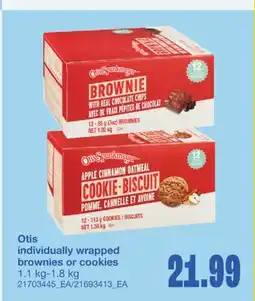Wholesale Club INDIVIDUALLY WRAPPED BROWNIES OR COOKIES, 1.1 kg-1.8 kg offer