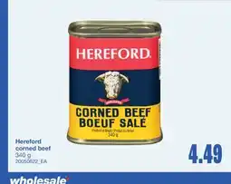 Wholesale Club CORNED BEEF, 340 g offer