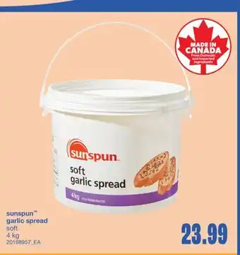 Wholesale Club GARLIC SPREAD, 4 kg offer
