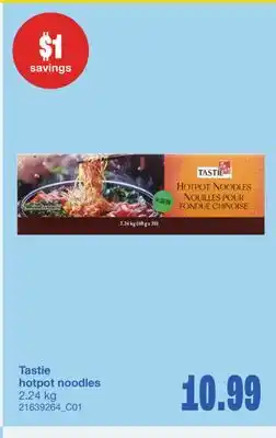 Wholesale Club HOTPOT NOODLES, 2.24 kg offer