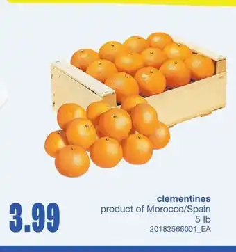 Wholesale Club CLEMENTINES, 5 lb offer