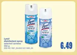 Wholesale Club DISINFECTANT SPRAY, 350 g offer