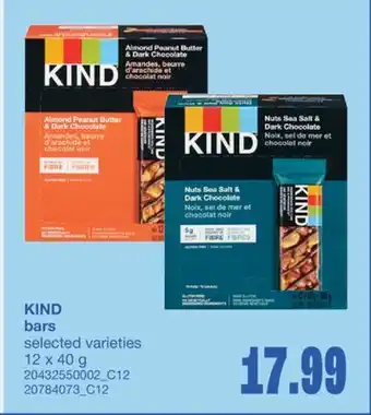 Wholesale Club BARS, 12 x 40 g offer
