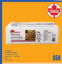 Wholesale Club CHICKEN BREASTS, 4 kg offer