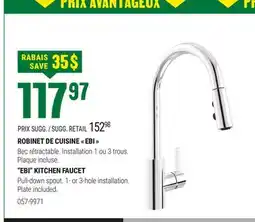 BMR ROBINET DE CUISINE EBI offer