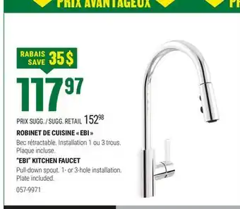 BMR ROBINET DE CUISINE  EBI  offer