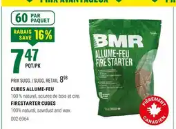 BMR CUBES ALLUME-FEU offer