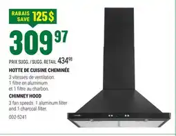 BMR HOTTE DE CUISINE CHEMINÉE offer