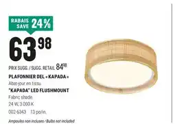 BMR PLAFONNIER DEL KAPADA offer
