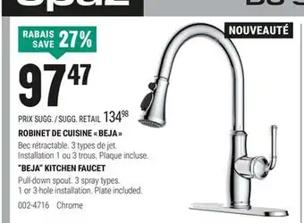 BMR ROBINET DE CUISINE  BEJA  offer