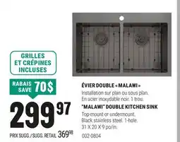 BMR ÉVIER DOUBLE  MALAWI  offer