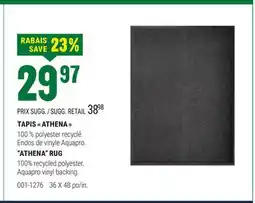 BMR TAPIS  ATHENA  offer