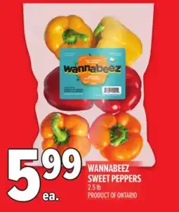 Metro WANNABEEZ SWEET PEPPERS offer