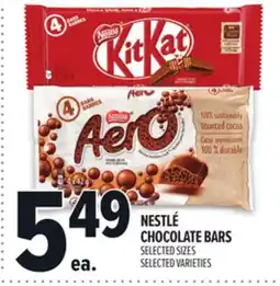 Metro NESTLÉ CHOCOLATE BARS offer