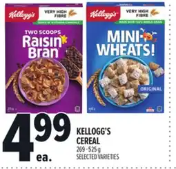 Metro KELLOGG'S CEREAL offer