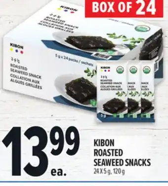 Metro KIBON ROASTED SEAWEED SNACKS offer