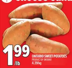 Metro ONTARIO SWEET POTATOES offer