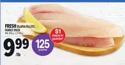 Metro FRESH TILAPIA FILLETS FAMILY PACK offer